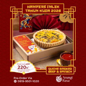 Hampers Imlek 20256 Quiche Smoked Beef & Spinach