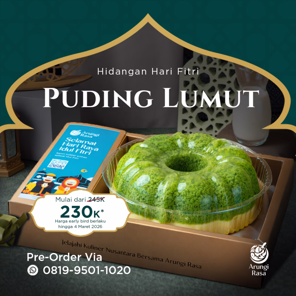 Hampers Puding Lumut yang manis dan gurih cocok untuk segala usia.