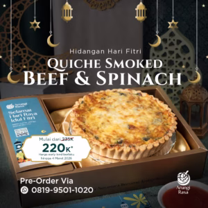 Hampers Quiche Smoked Beef & Spinach